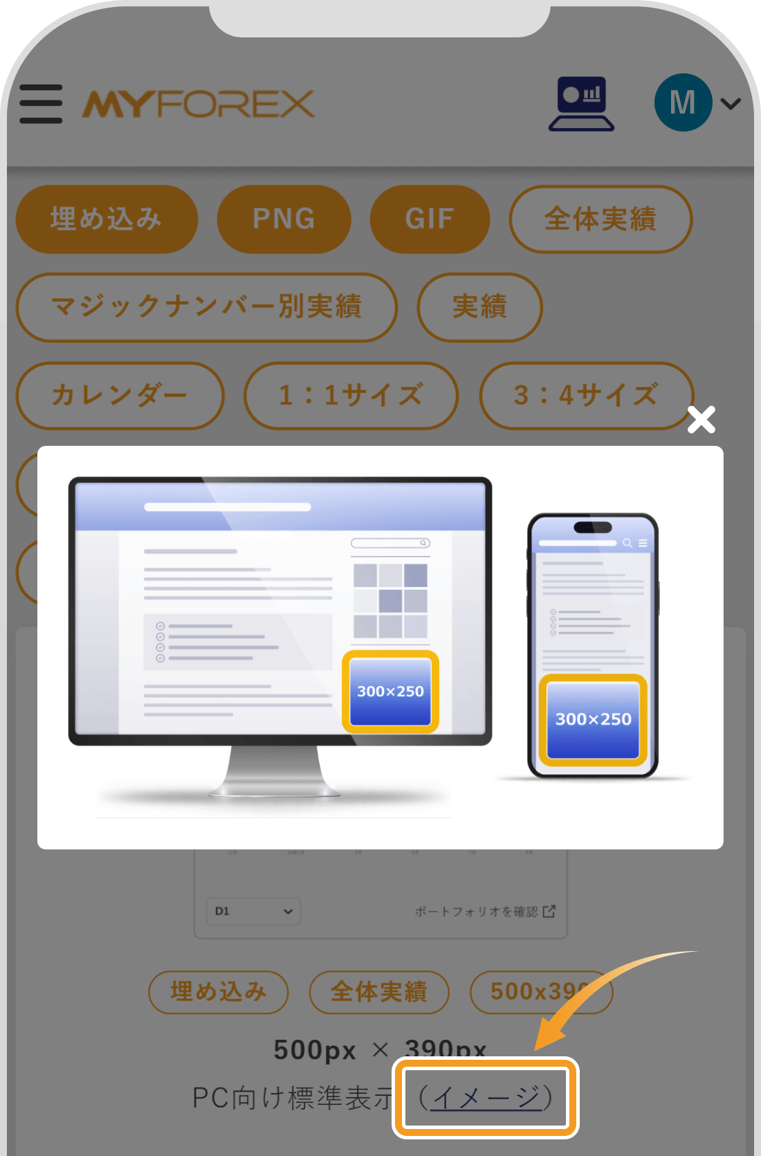 イメージを表示