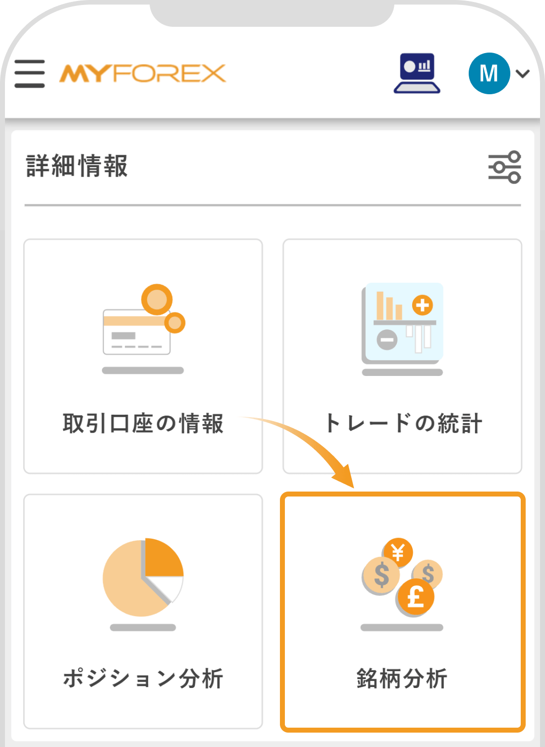 詳細情報画面
