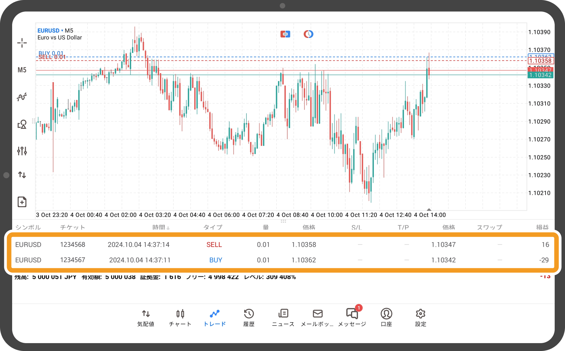 両建てポジションを同時決済する方法 | MetaTrader4/5 ご利用ガイド 