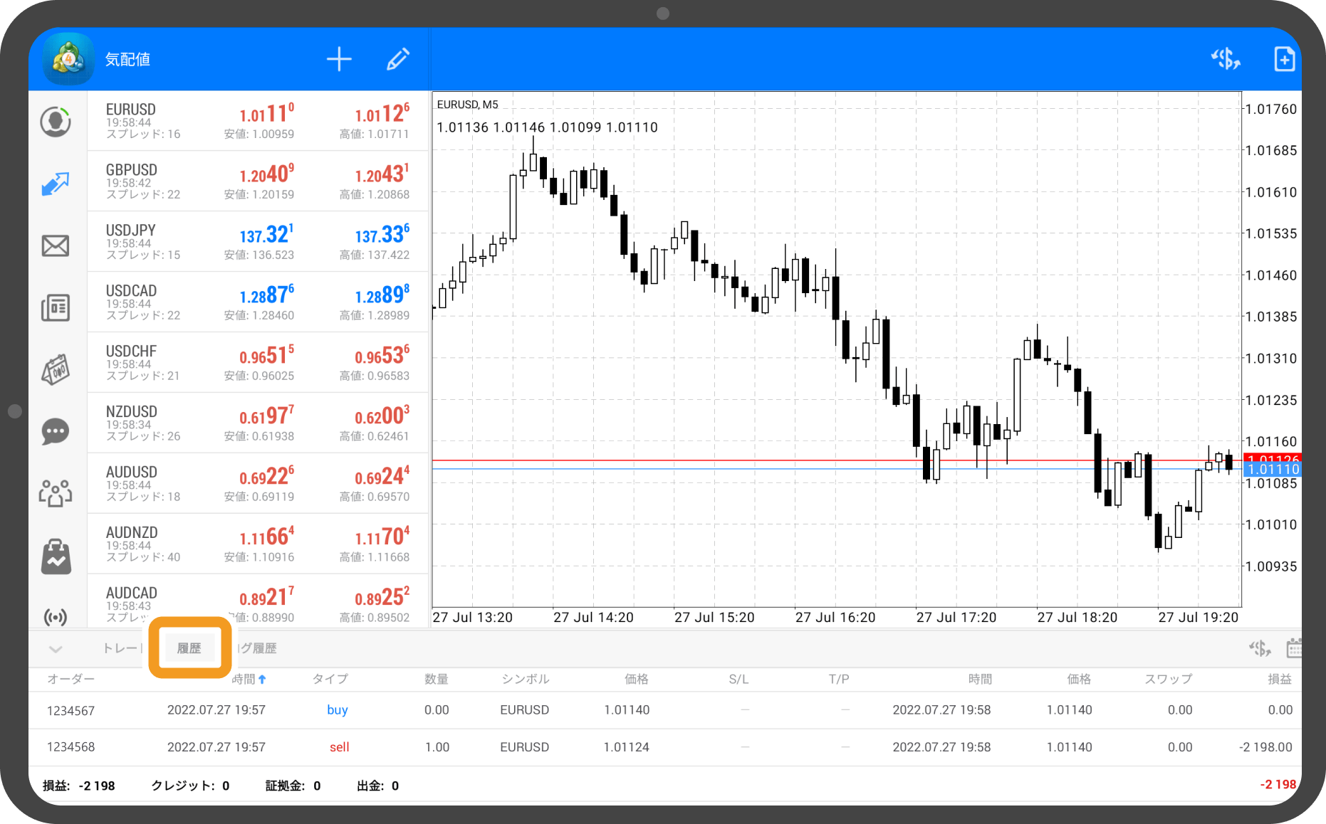 両建てポジションを同時決済する方法 | MetaTrader4/5 ご利用ガイド 