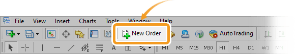Open the new order window