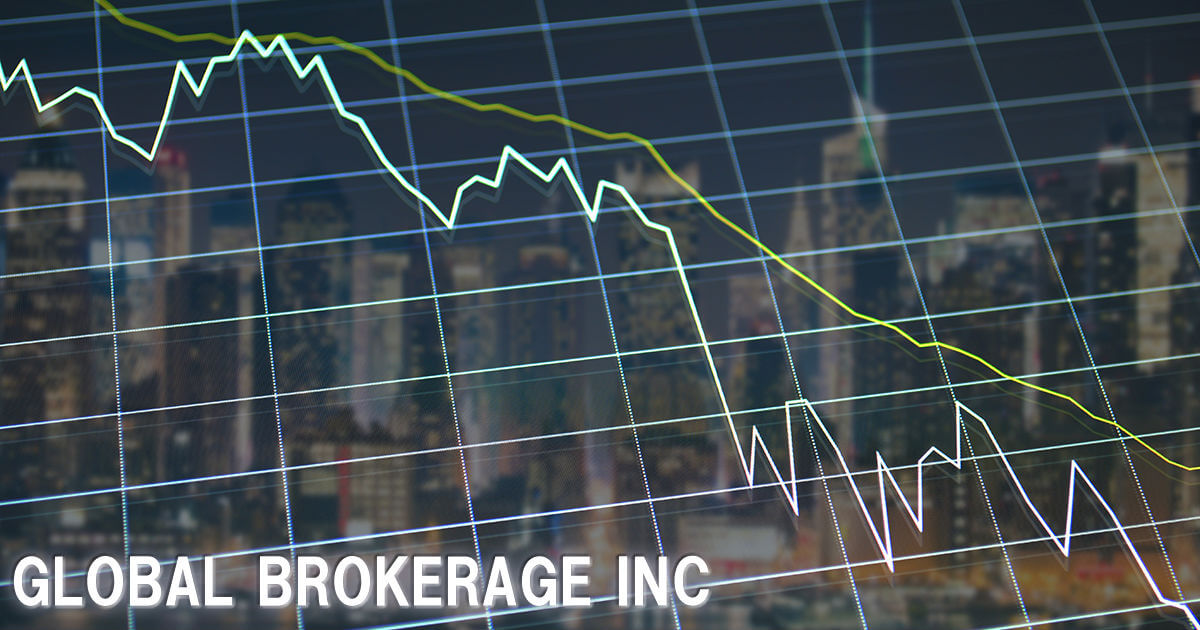 Global Brokerage株価急落、41セントの値をつける