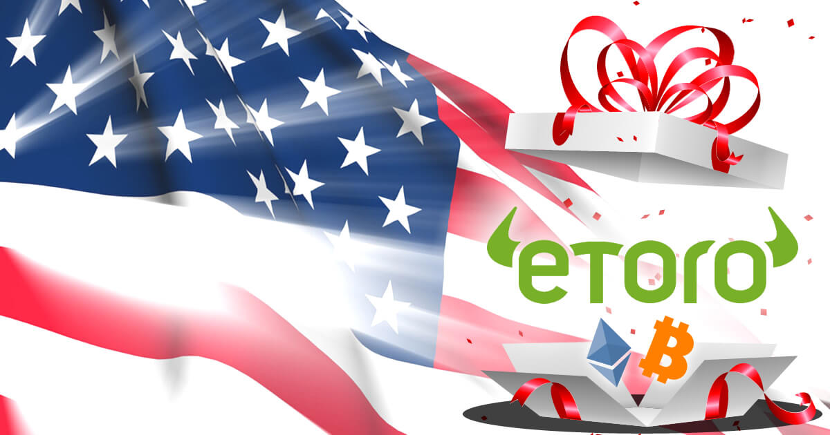 eToro、米国にて仮想通貨取引を開始