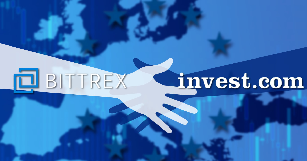 Bittrex、Invest.comと提携し仮想通貨取引プラットフォームをリリース