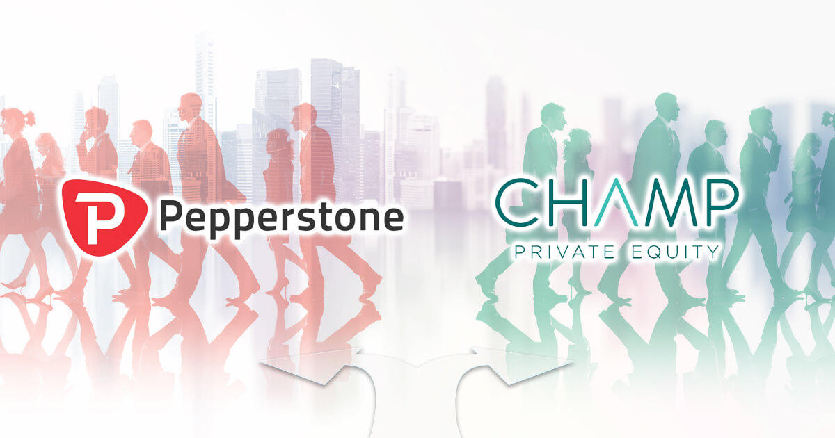 CHAMPがPepperstone株を売却