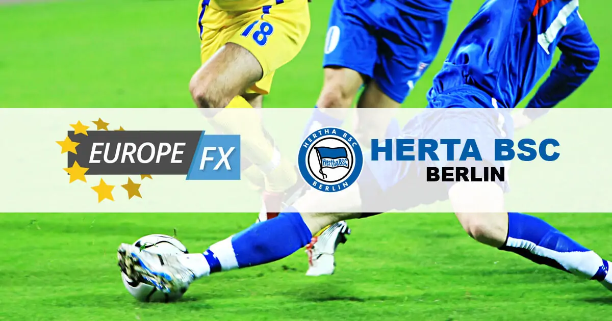 EuropeFX、ヘルタ・ベルリンとパートナーシップ契約を締結