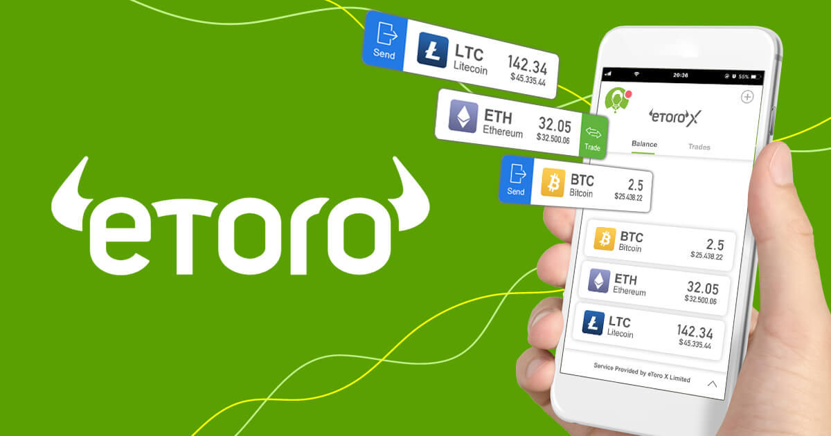 eToro、仮想通貨ウォレットサービスを開始