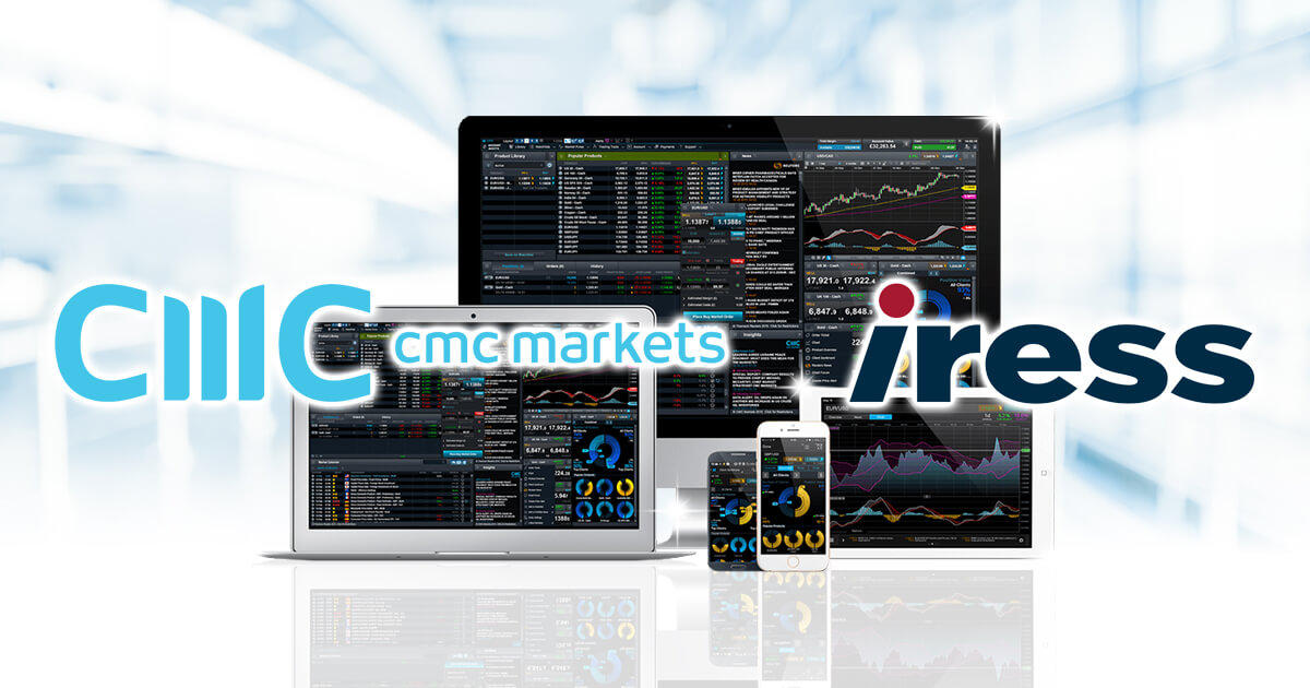 CMC Markets、IRESSと提携
