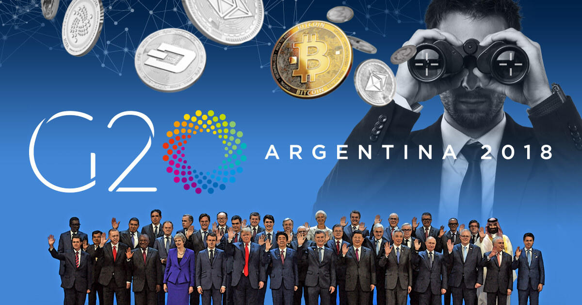 G20が仮想通貨規制に関する共同声明を発表