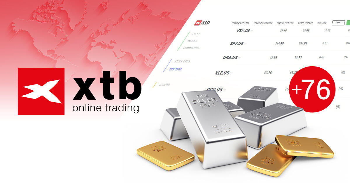 XTB、新たに76種のETFを追加提供