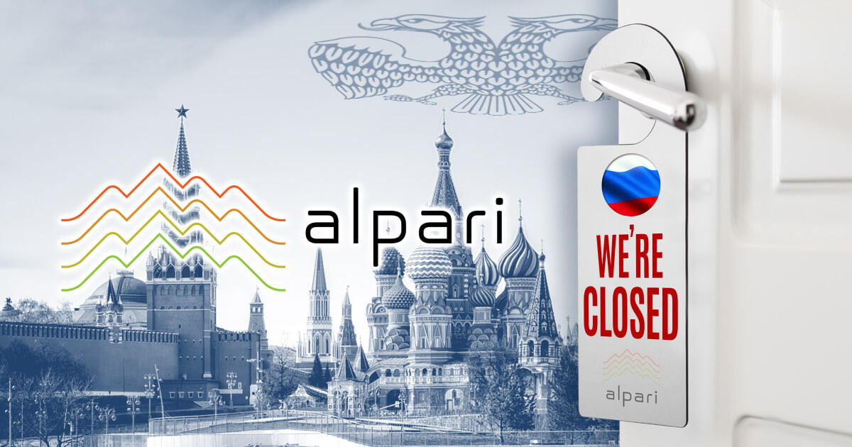 Alpari、ロシア法人の業務を全面停止する意向