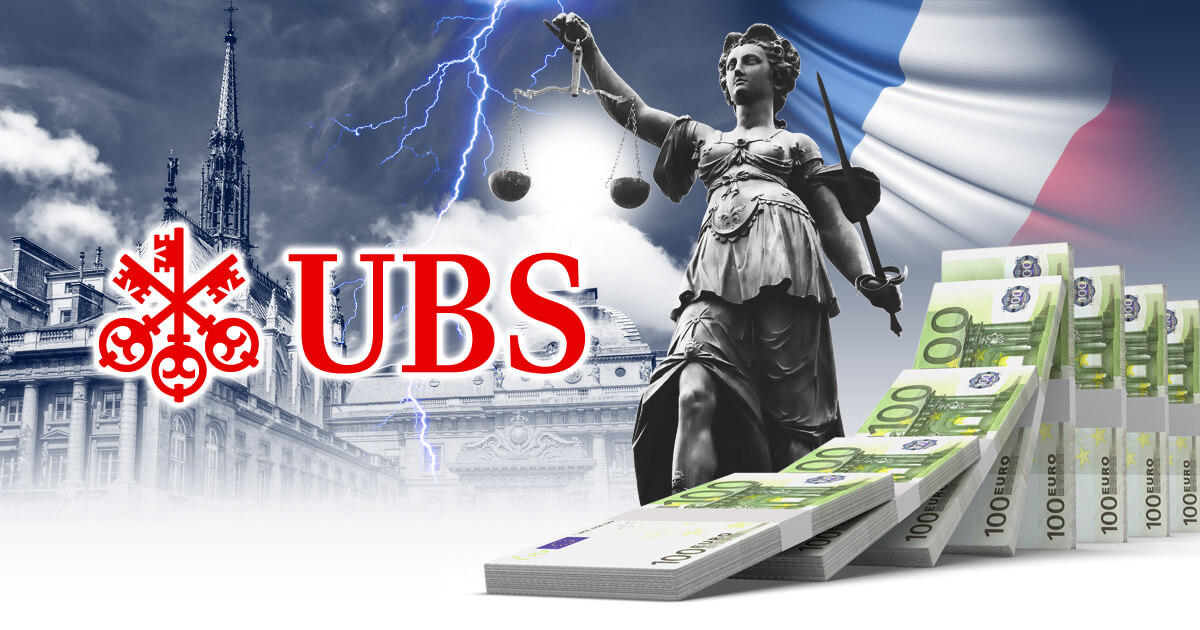 UBS、脱税を手助けしたとしてフランスで有罪判決