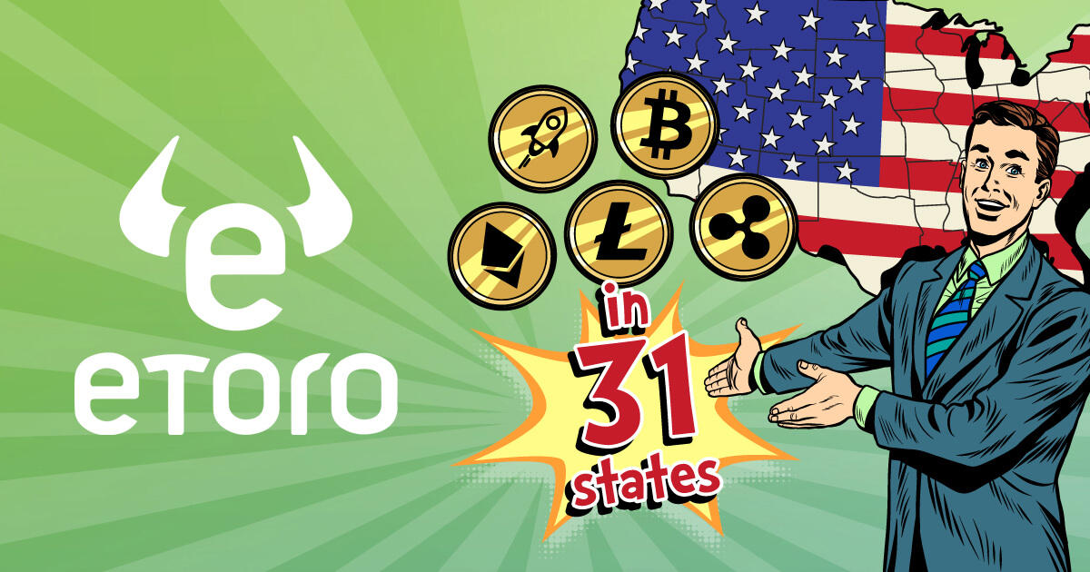 eToro、米国での仮想通貨取引サービスを開始