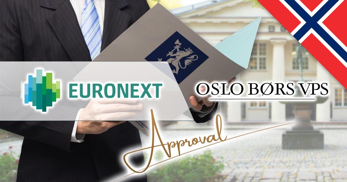 ユーロネクストにオスロ証券取引所グループの買収を認可