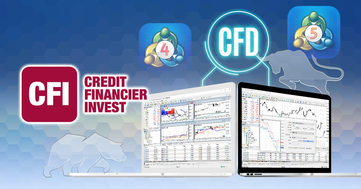 CFI、MT4とMT5上で株式CFDを提供開始