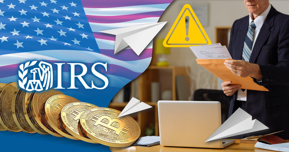 米IRS、仮想通貨ユーザーに納税申告を促す文書を発行