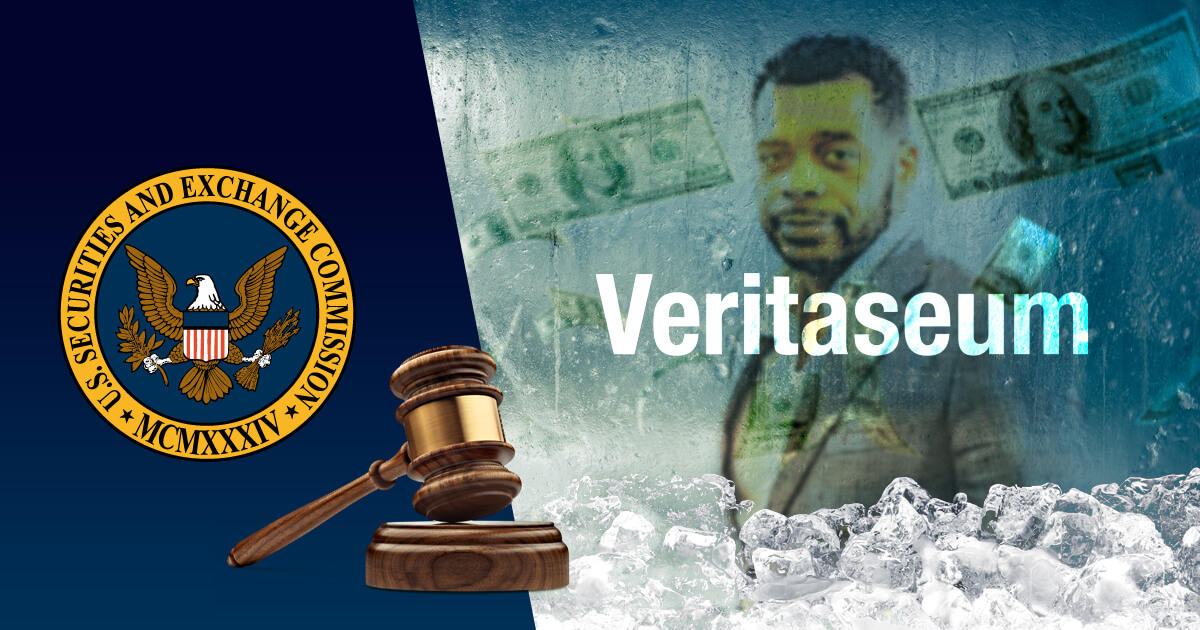 米SEC、Veritaseumを起訴して一部資金を凍結