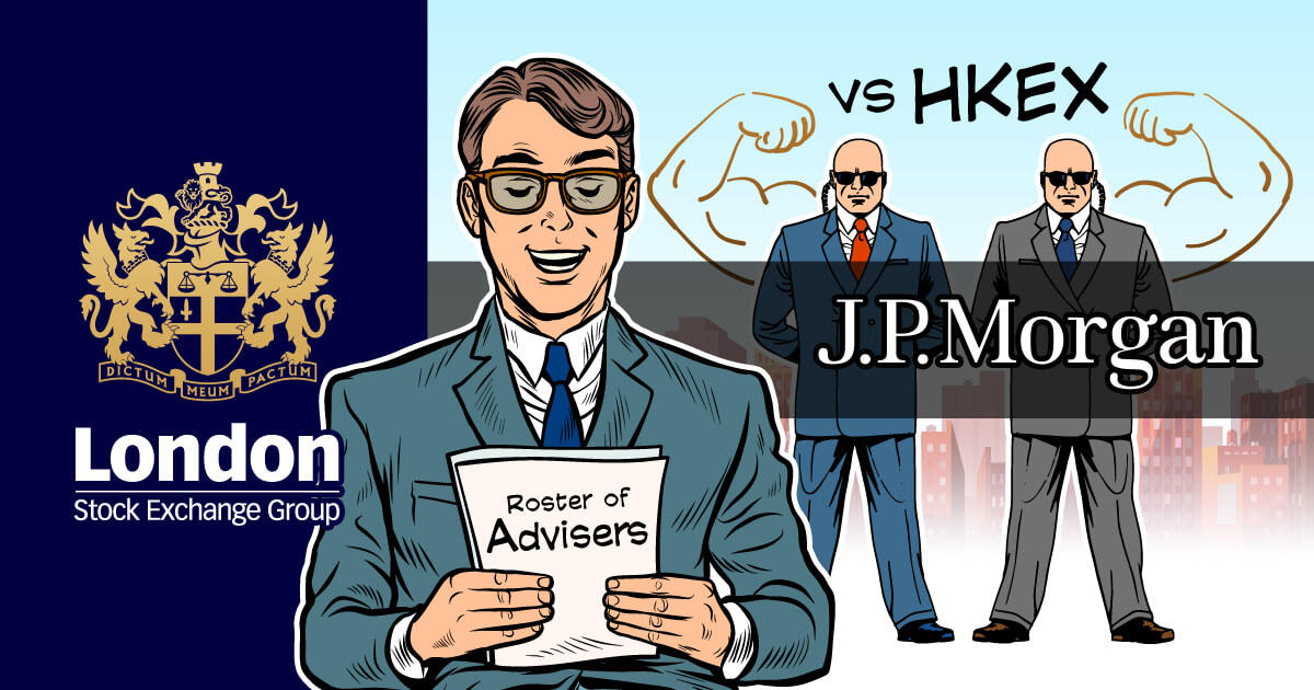 ロンドン証券取引所グループ、香港証券取引所による敵対的買収に備える意向