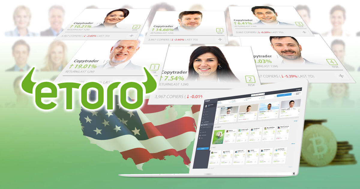 eToro、米国で仮想通貨コピートレード関連商品をリリース