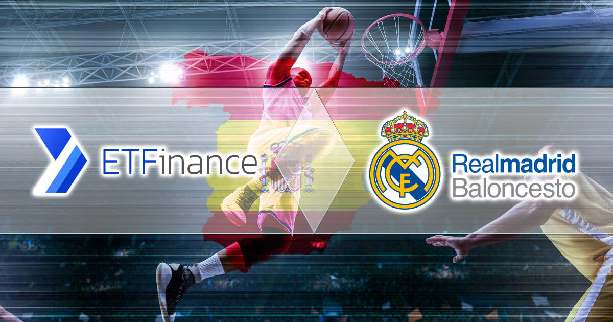 ETFinance、レアルマドリード・バスケットボールと提携