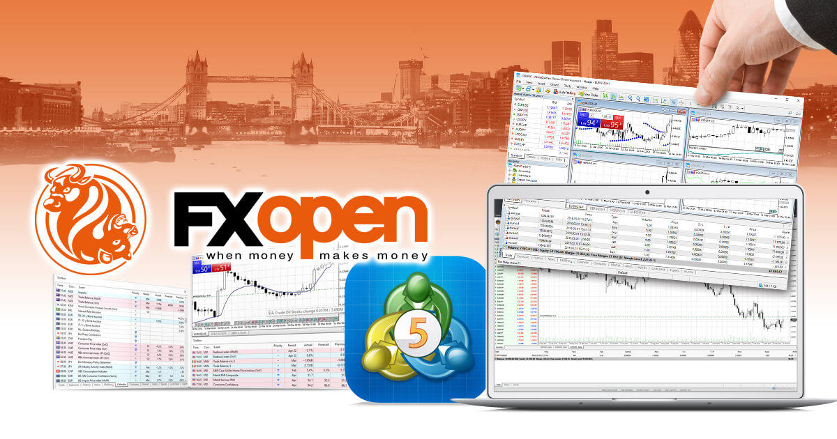FXOpen UK、MT5上でECN取引サービスを開始