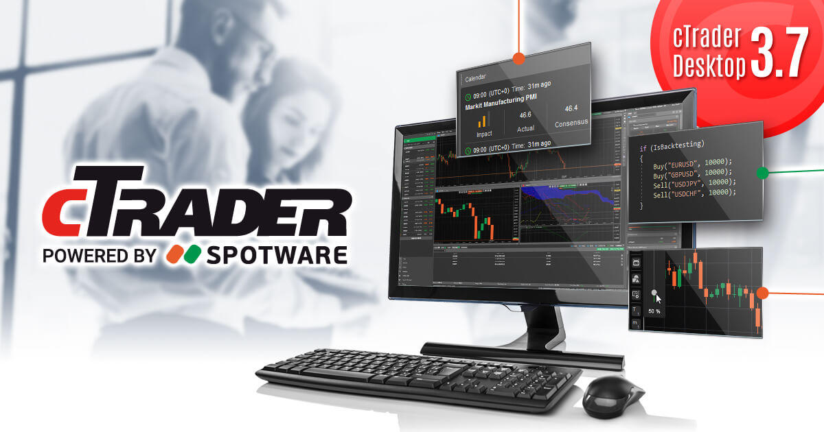 Spotware、cTraderデスクトップ3.7ベータをリリース