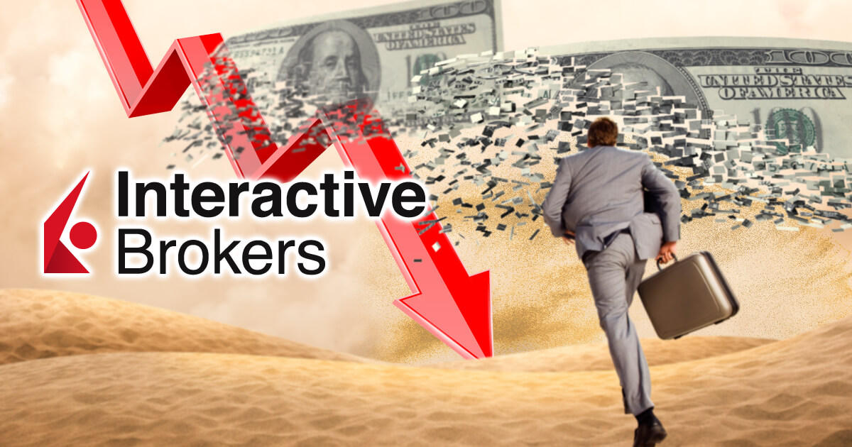 Interactive Brokers、4か月間でFXファンドが30％減少