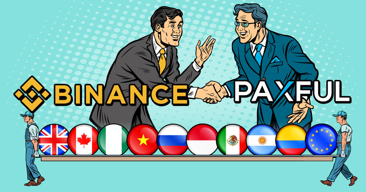 バイナンス、仮想通貨取引プラットフォームのPaxfulと提携