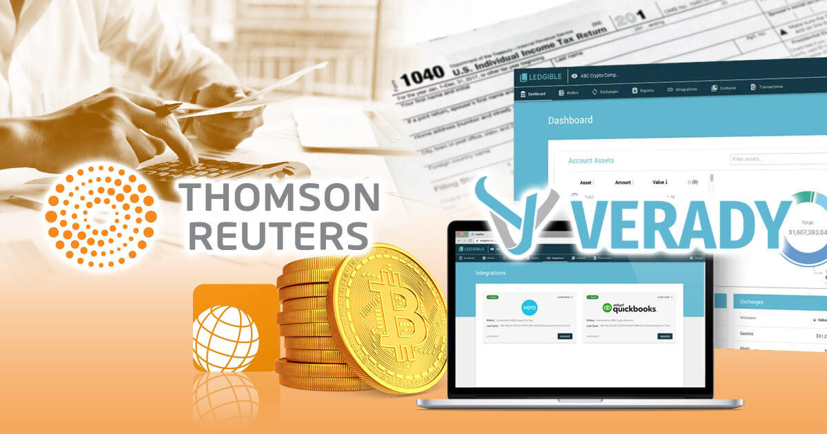 トムソン・ロイター、仮想通貨向けの税務ツールを提供