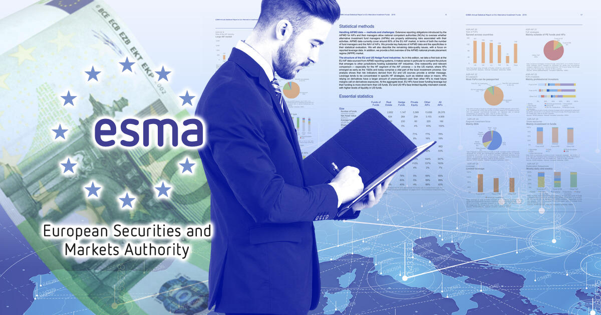 ESMA、オルタナティブ投資ファンド関連レポートを公表