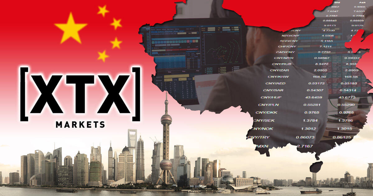 XTX Markets、中国FXインターバンク市場に参入