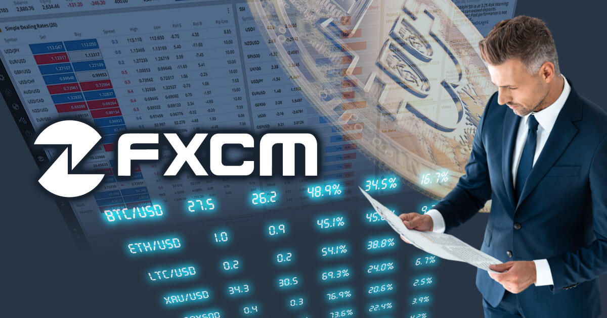 FXCM、仮想通貨のスプレッドが減少したことを報告