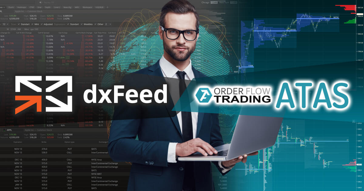 dxFeed、ソフトウェア開発会社ATASと提携