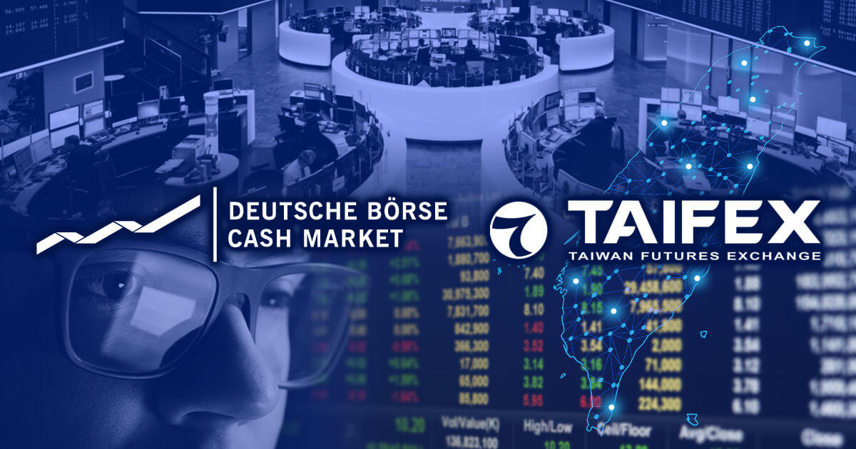 ドイツ取引所、台湾先物取引所と市場データ関連商品をリリース