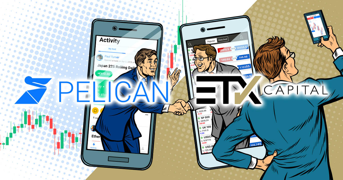ETX Capital、ソーシャルトレーディング・プロバイダーPelicanと提携