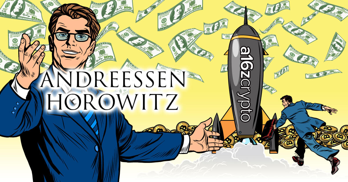 Andreessen Horowitz、4.5億ドル規模の仮想通貨ファンド立ち上げへ