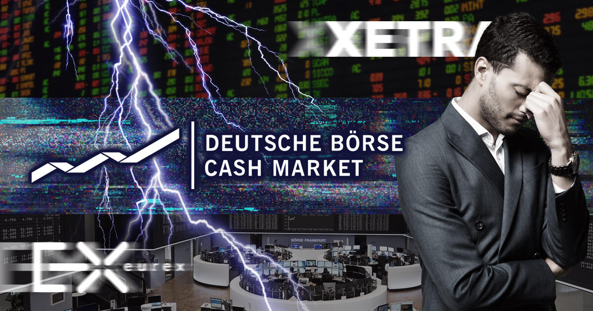 ドイツ取引所、システム障害によりXetraとユーレックスの取引を一時停止