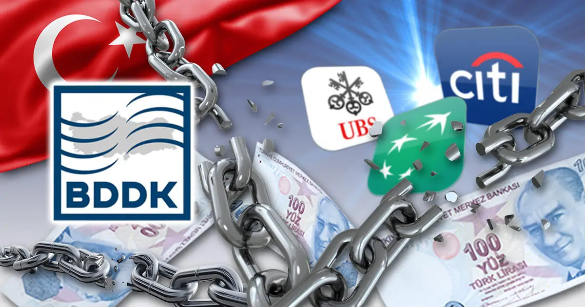 トルコ当局、UBS・シティ・BNPとのリラ取引禁止を解除