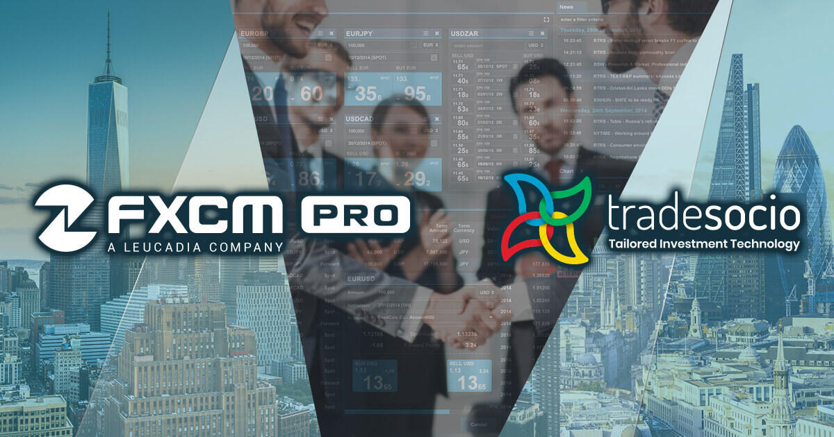 FXCM Pro、Tradesocioと提携
