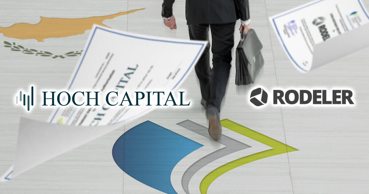 Hoch CapitalとRodeler、キプロス投資会社ライセンスを放棄