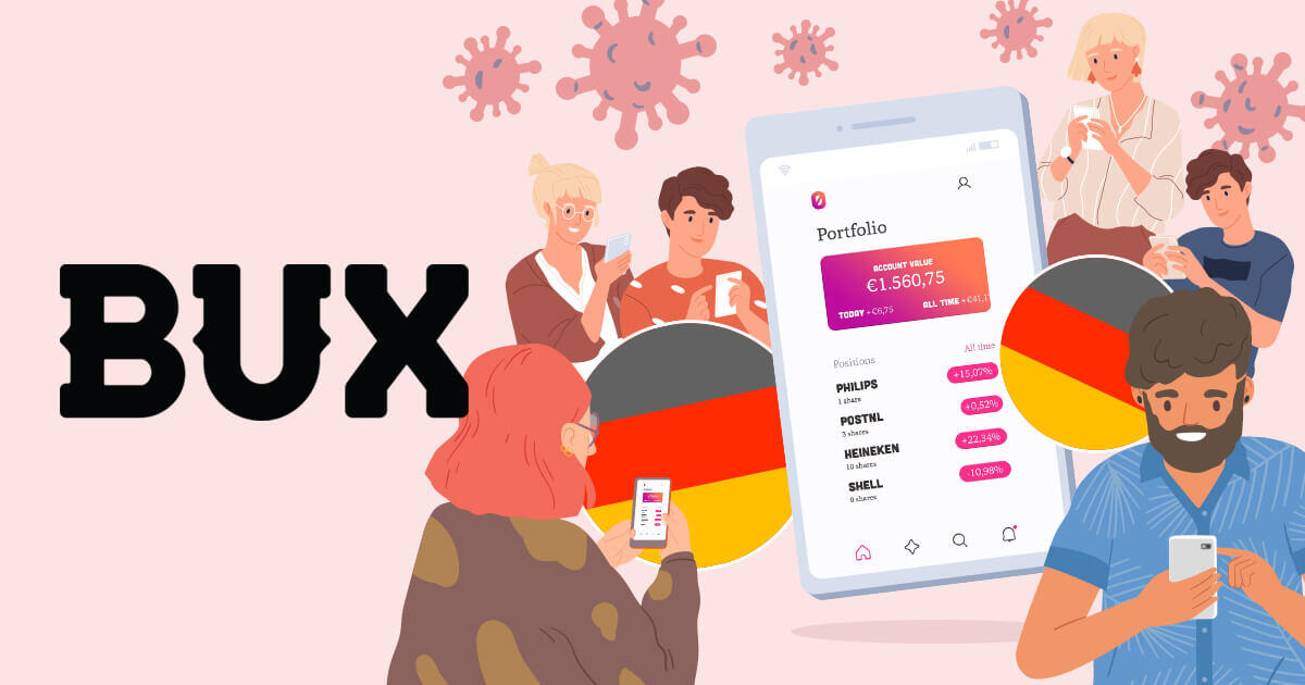 BUX、ドイツのユーザー数が10万人を突破