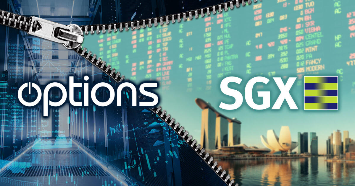 Options、SGXと提携してシンガポールでサービス拡充