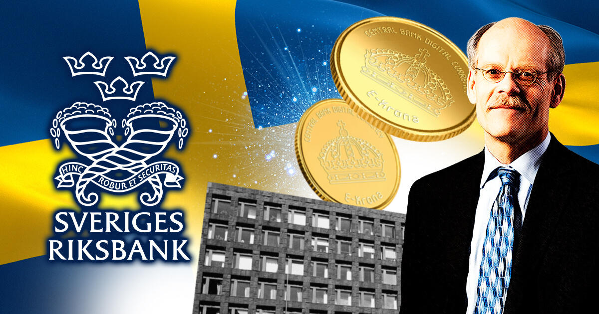 スウェーデン国立銀行総裁、議会にCBDC受け入れを進めるよう要求