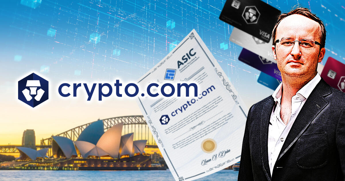 Crypto.com、オーストラリアの居住者にデビットカードサービスを提供へ