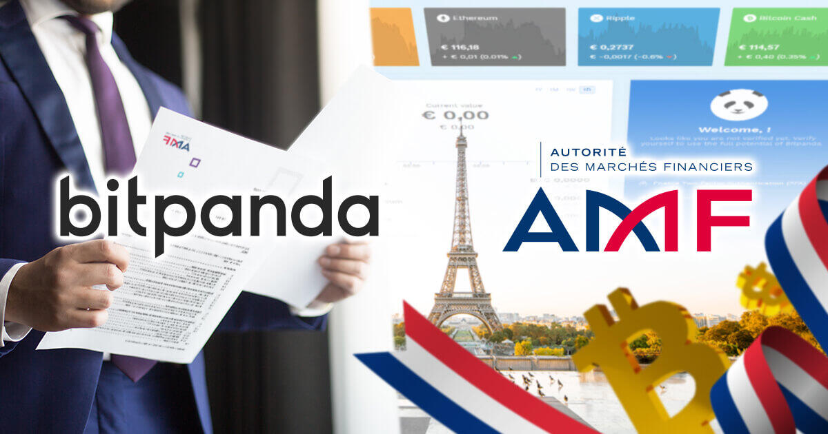 Bitpanda、仏AMFからライセンスを取得
