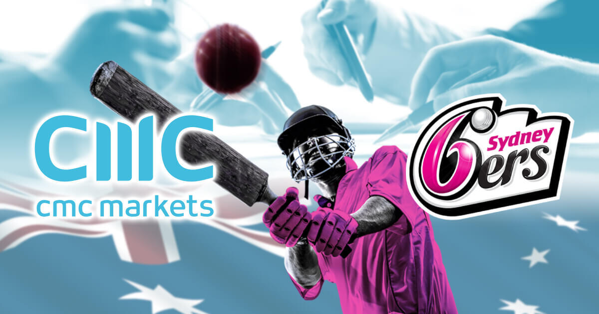 CMC Markets、豪クリケットクラブのシドニー・シクサーズと提携
