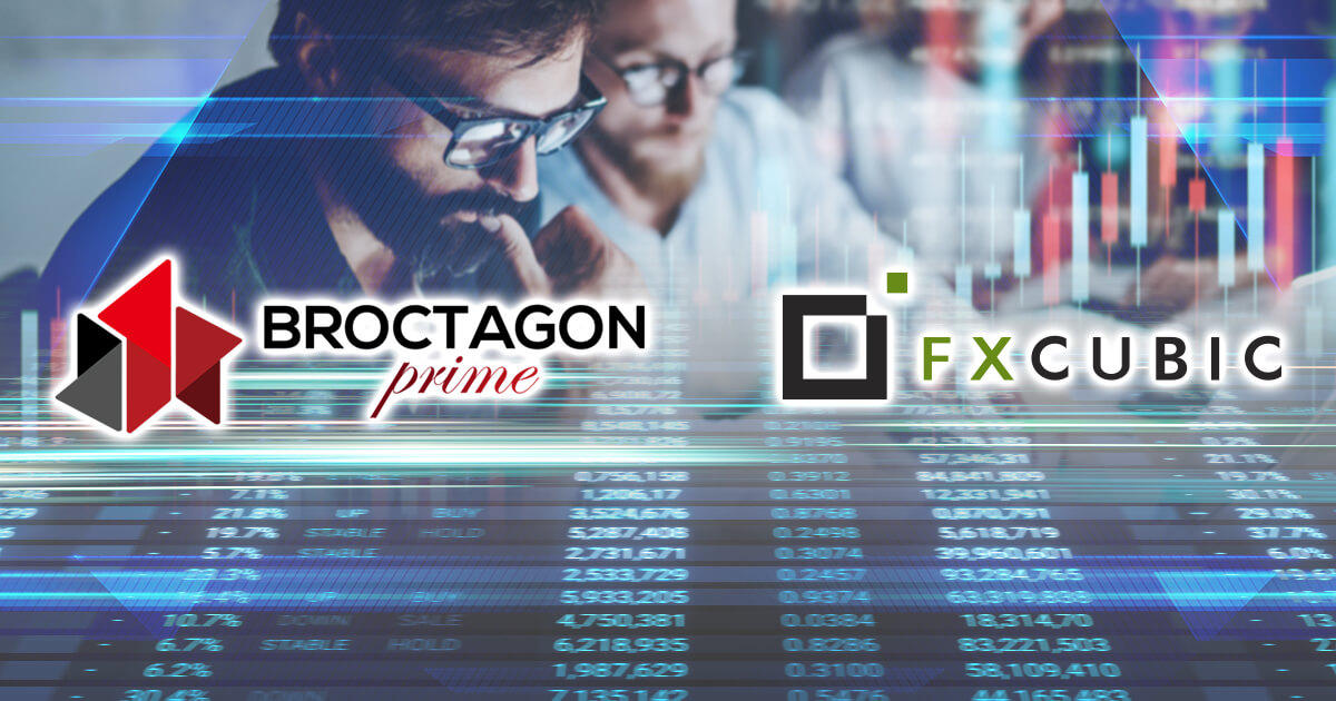 Broctagon Prime、FXCubicと提携
