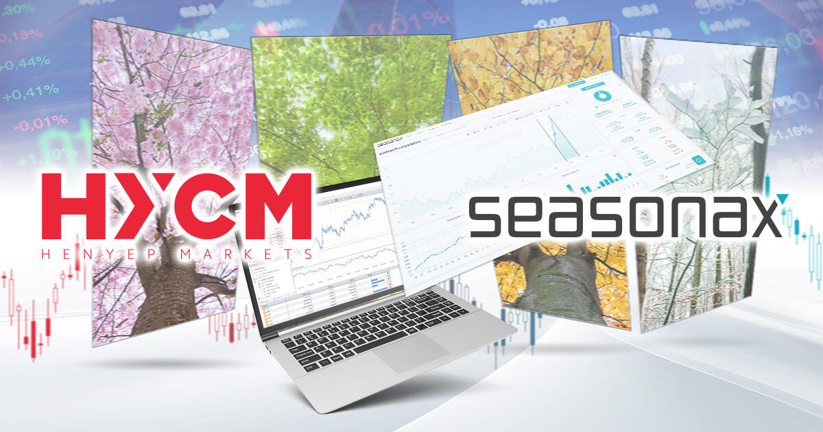 HYCM、Seasonaxの季節パターン分析サービスを導入