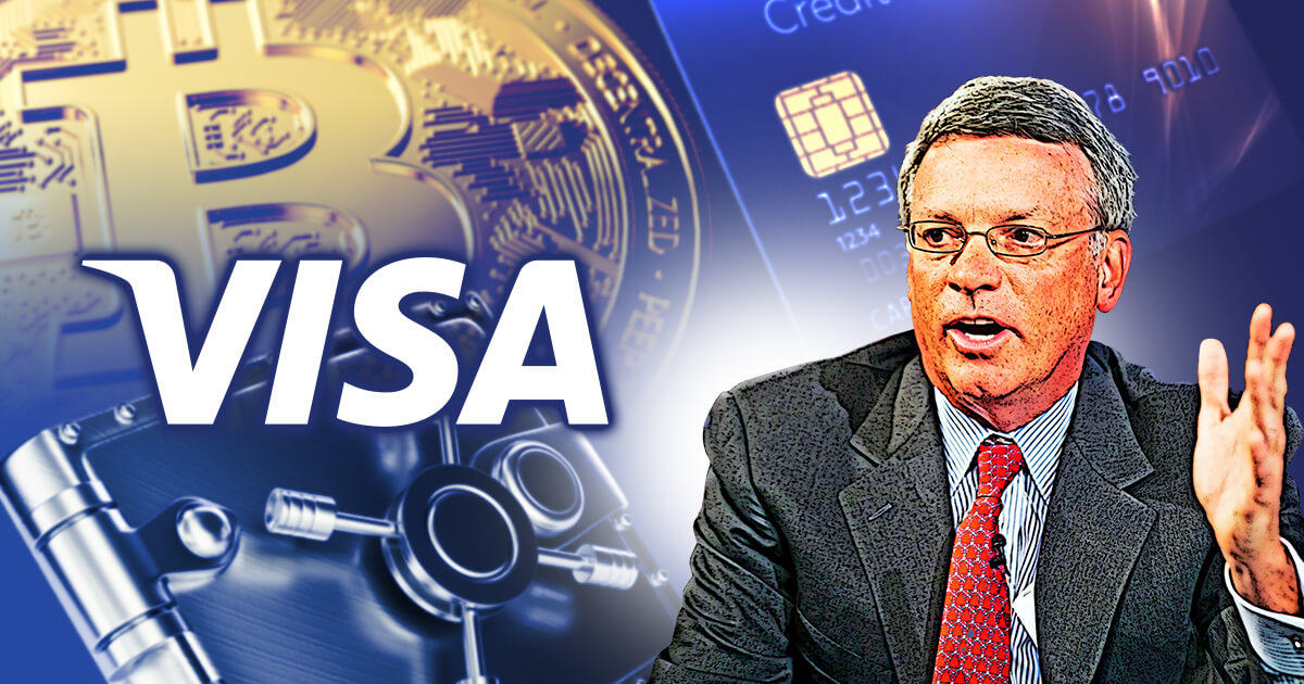 VISA、CEOが仮想通貨関連事業計画を明示