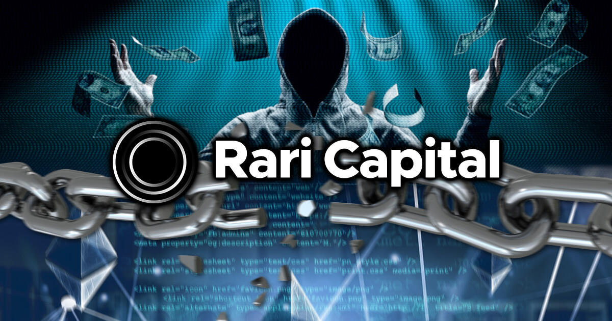 DeFiプロジェクトRari Capital、ハッキング被害を受けたことを報告
